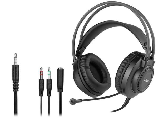 Headphones A4Tech FStyler FH200i black (jack 3.5mm)