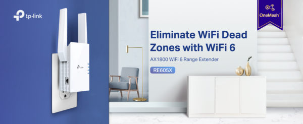 TP-Link AX1800 WiFi 6 Extender(RE605X)-Internet Booster, Covers up to 1500 sq.ft and 30 Devices,Dual Band Repeater up to 1.8Gbps Speed, AP Mode, Gigabit Port - Image 12