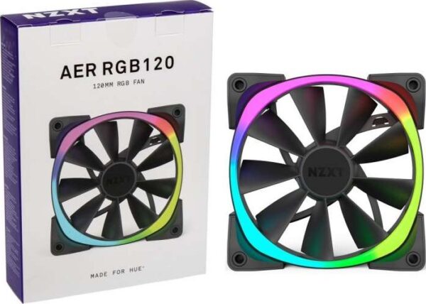 NZXT AER RGB 120MM FAN AR120-B1