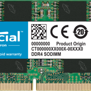 RAM CRUCIAL 16GB 3200MHz DDR4 NOTEBOOK