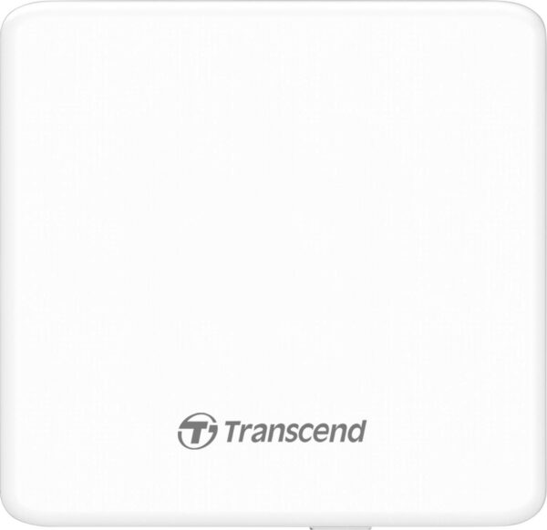 EXTERNAL TRANSCEND SLIM PORTABLE 8x DVD WRITER WHITE - Image 2