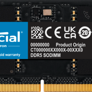 RAM CRUCIAL 32GB 4800 DDR5 NOTEBOOK
