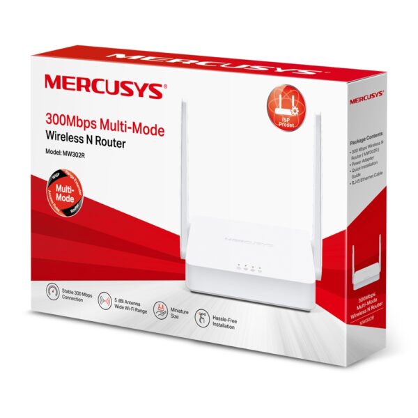 MERCUSYS MW302R 300MBPS MULTI-MODE WIRELESS N ROUTER - Image 3