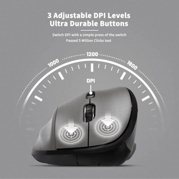 MICROPACK MP-V01W WIRELESS BLACK MOUSE - Image 3