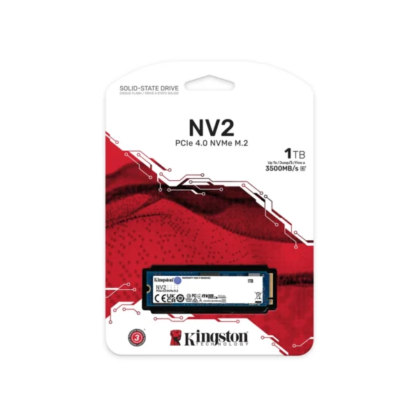 Kingston NV2 1TB M.2 2280 NVMe Internal SSD | PCIe 4.0 Gen 4x4 | Up to 3500 MB/s | SNV2S/1000G - Image 7