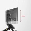 Sit Stand Workstation Wall Mount Height Adjustable Sit-Stand Converter for 22” -32” Screens with Keyboard Tray, VESA 75/100, Load Capacity from 3 – 9 kg - Image 6